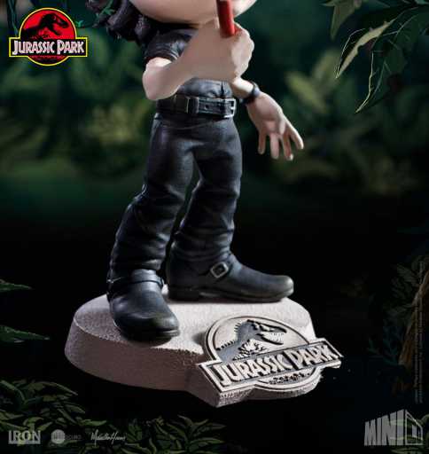 Estátua Ian Malcon - Jurassic Park - MiniCo -  Iron Studios