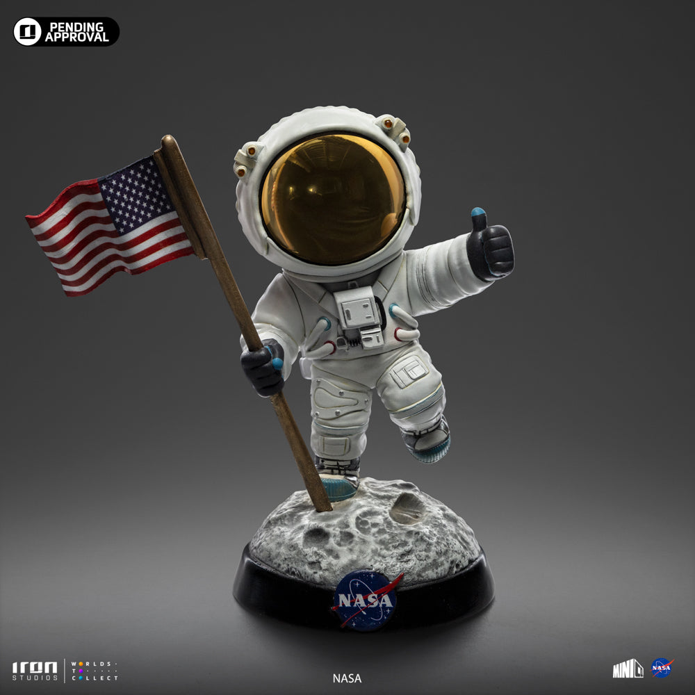 Estátua Astronauta - NASA - MiniCo - Iron Studios