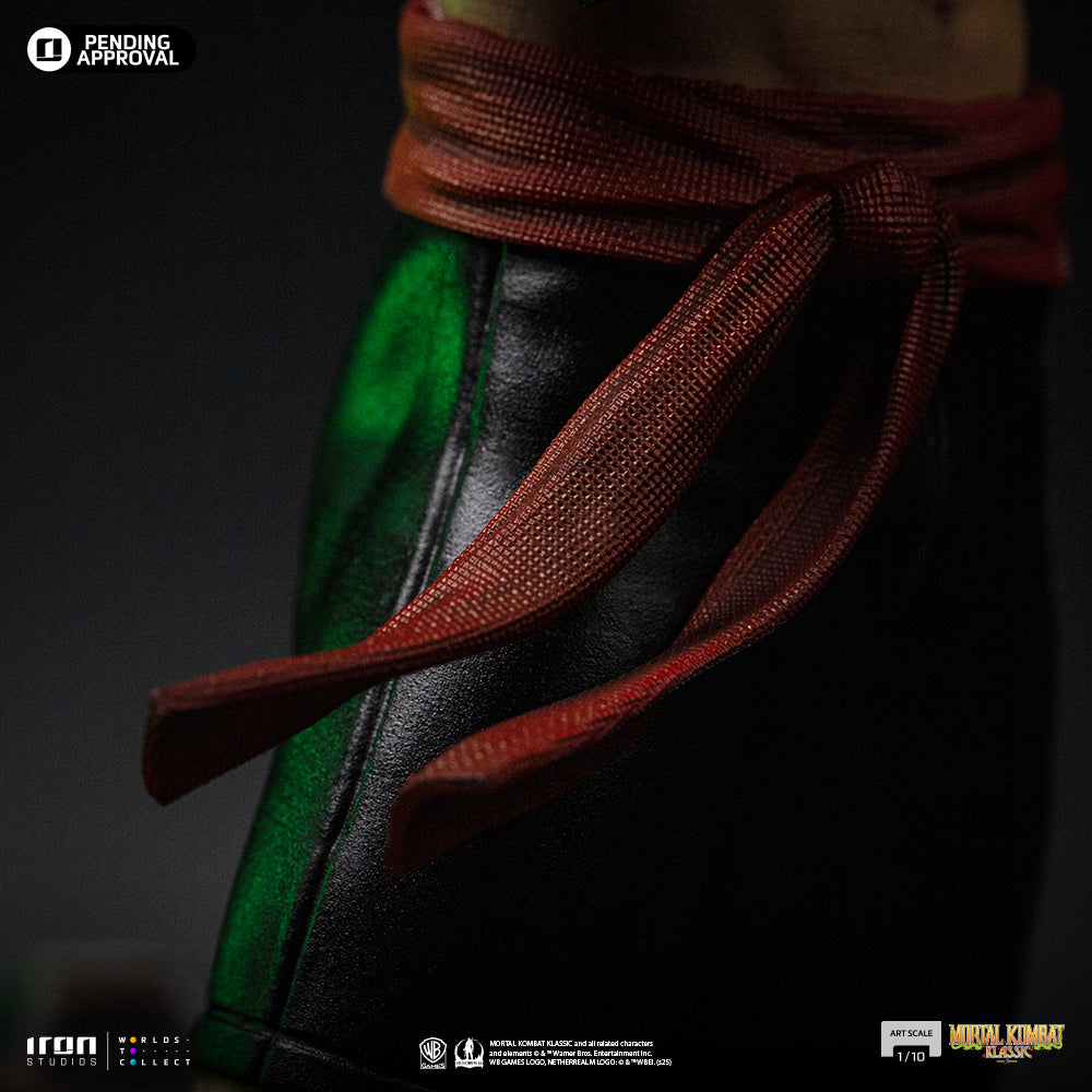 Estátua Johnny Cage - Mortal Kombat - Art Scale 1/10 - Iron Studios