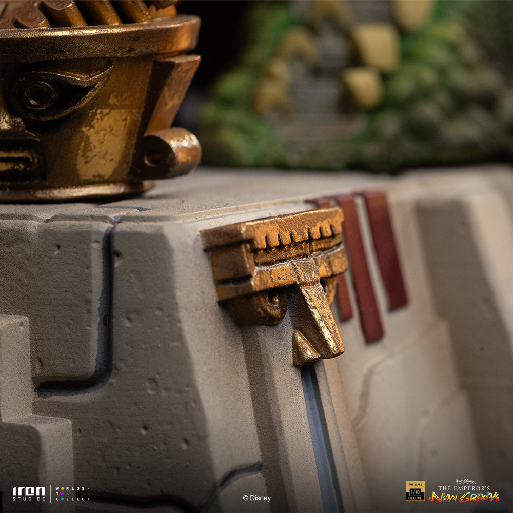 Voucher Pré-venda - Estátua Kuzco & Yzma – A Nova Onda do Imperador – Deluxe Art Scale 1/10 – Iron Studios