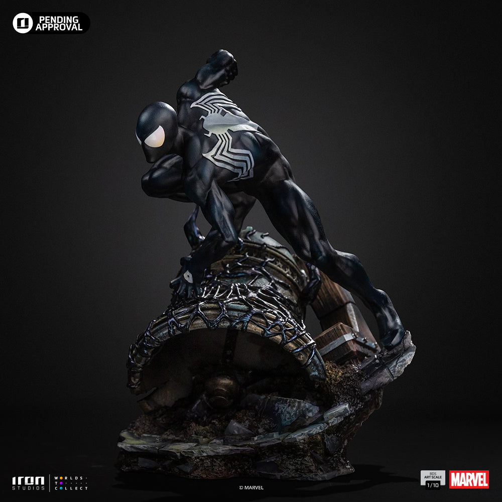 Voucher Pré-Venda - Estátua Spider-Man Black Costume - Marvel Comics Series 7 - Art Scale 1/10 - Iron Studios