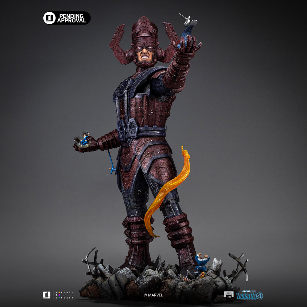 Voucher Pré Venda - Estátua  Galactus Diorama Deluxe - Fantastic Four - Demi Art Scale 1/20 - Iron Studios