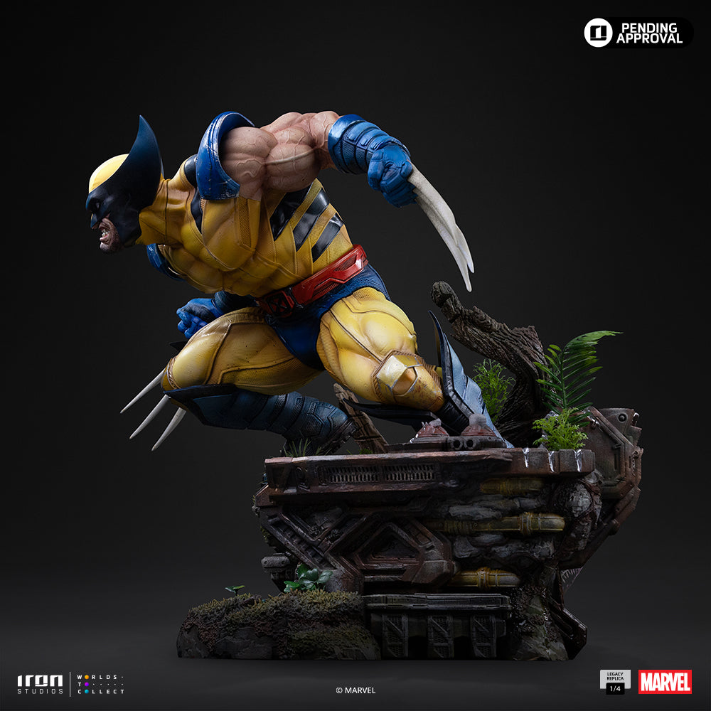 Voucher Pré-venda - Estátua Wolverine – Marvel Comics - Legacy Replica 1/4 – Iron Studios
