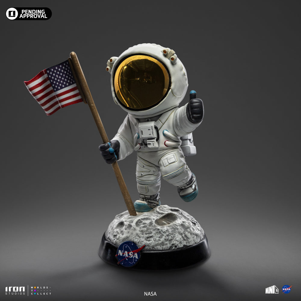 Estátua Astronauta - NASA - MiniCo - Iron Studios