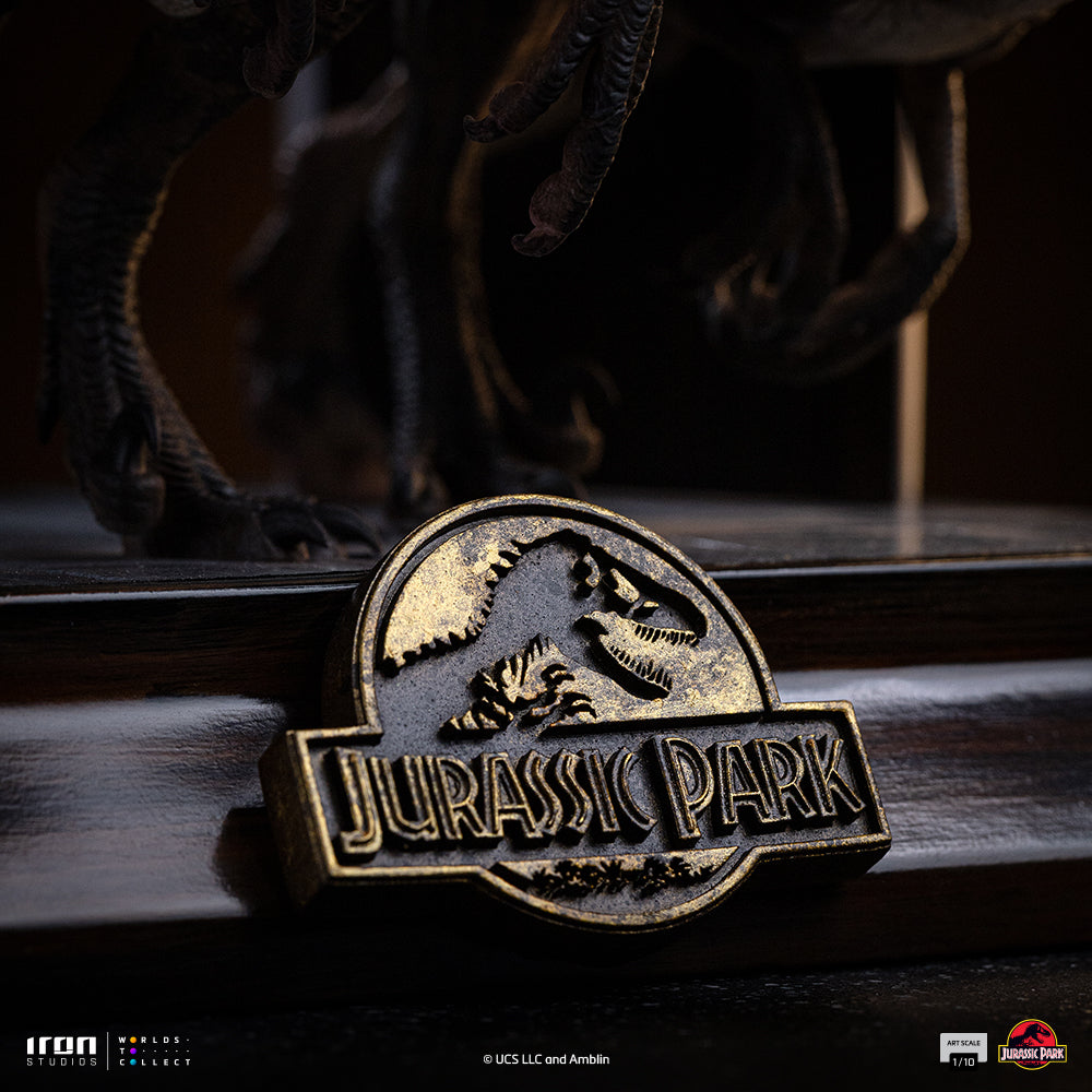 Voucher Pré-venda - Estátua Raptors at the Kitchen’s Door – Jurassic Park – Art Scale 1/10 – Iron Studios