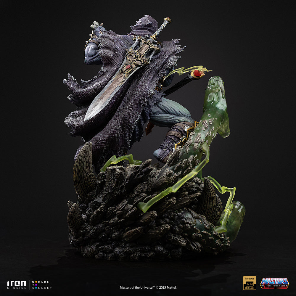 Estátua Esqueleto Unleashed - He-Man e os Mestres do Universo - Art Scale 1/10 - Iron Studios