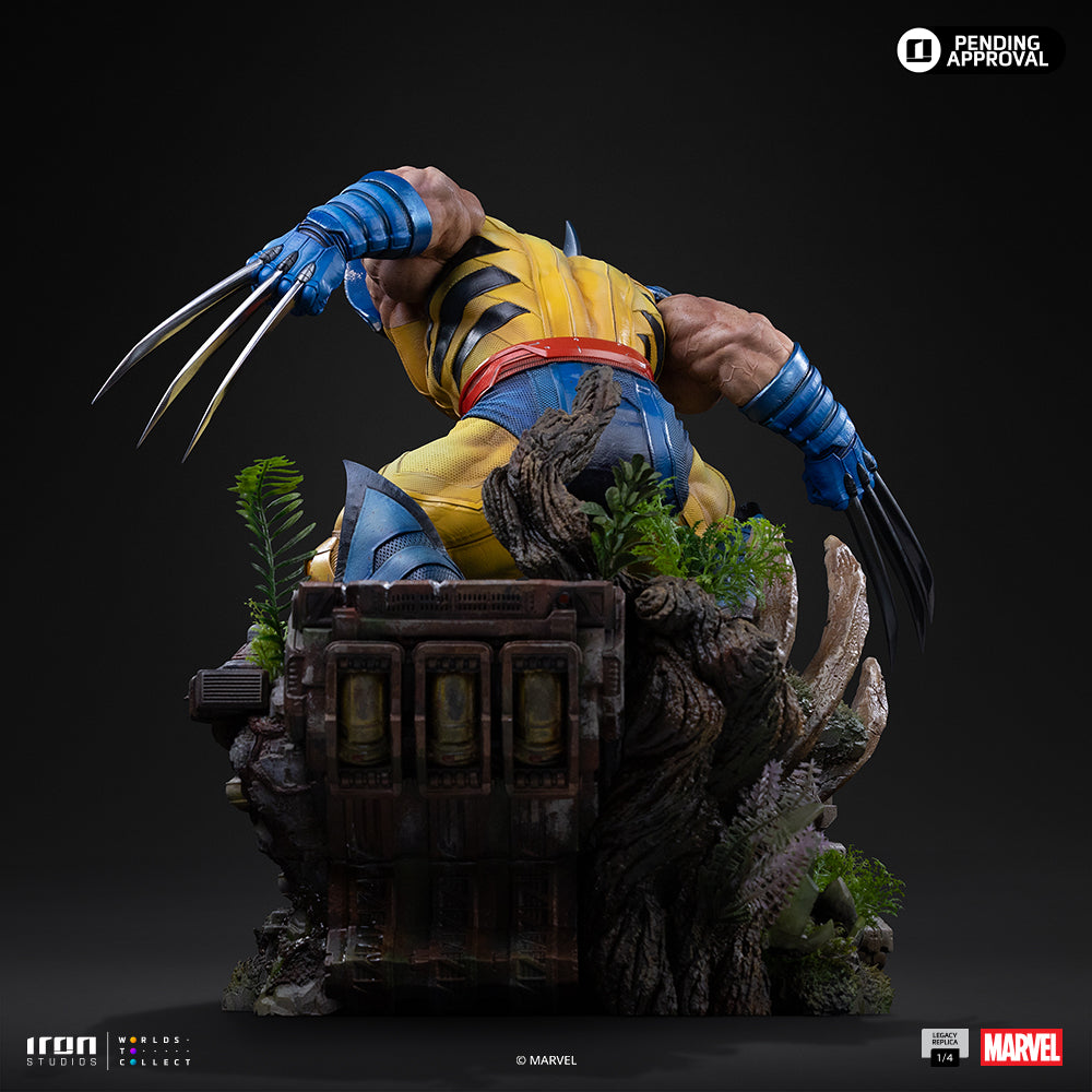 Voucher Pré-venda - Estátua Wolverine – Marvel Comics - Legacy Replica 1/4 – Iron Studios