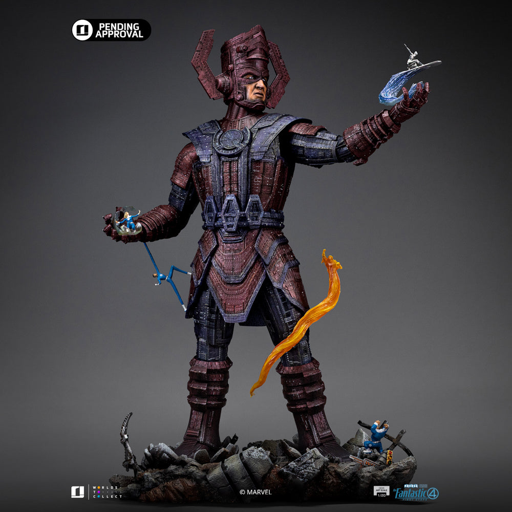 Voucher Pré Venda - Estátua  Galactus Diorama Deluxe - Fantastic Four - Demi Art Scale 1/20 - Iron Studios