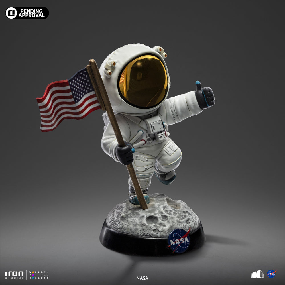 Estátua Astronauta - NASA - MiniCo - Iron Studios