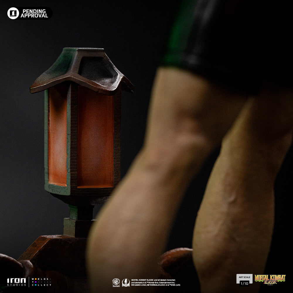 Estátua Johnny Cage - Mortal Kombat - Art Scale 1/10 - Iron Studios