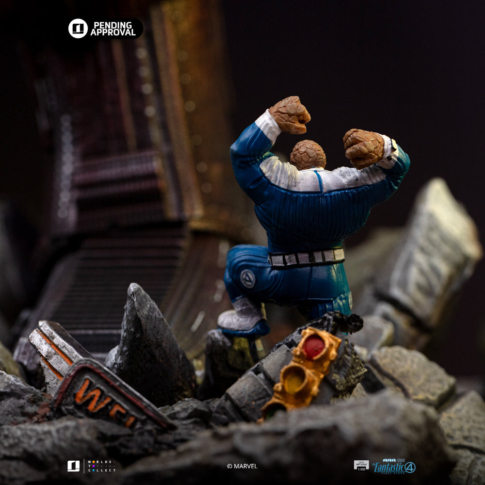 Voucher Pré Venda - Estátua  Galactus Diorama Deluxe - Fantastic Four - Demi Art Scale 1/20 - Iron Studios