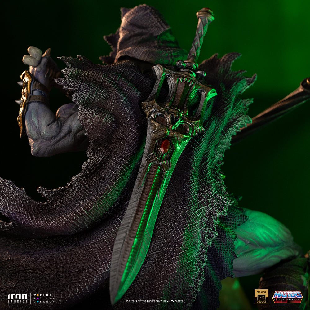 Estátua Esqueleto Unleashed - He-Man e os Mestres do Universo - Art Scale 1/10 - Iron Studios