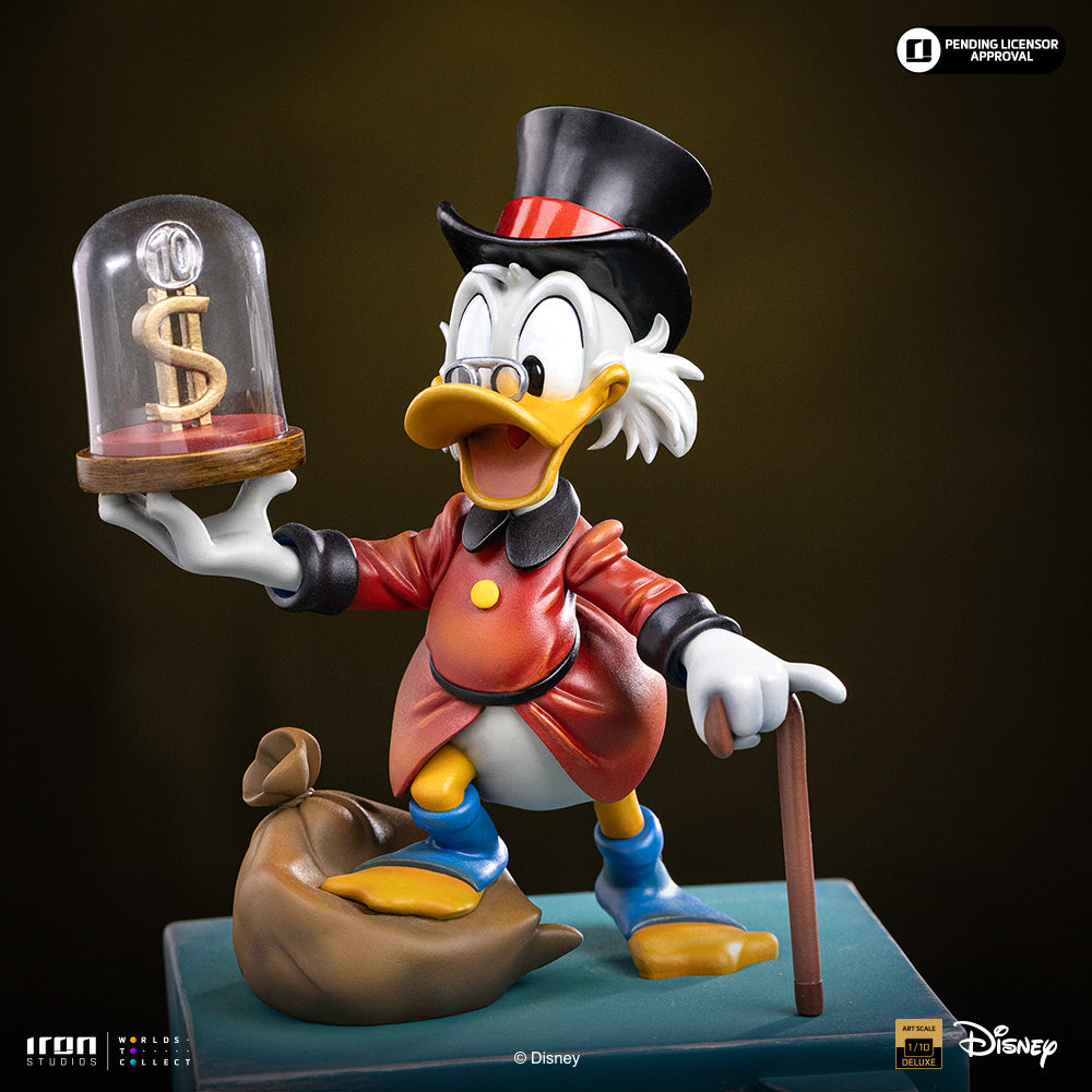 Voucher Pré-venda - Estátua Uncle Scrooge Mcduck and Nephews - Duck Tales - Art Scale 1/10 - Iron Studios