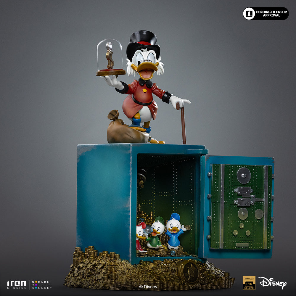 Voucher Pré-venda - Estátua Uncle Scrooge Mcduck and Nephews - Duck Tales - Art Scale 1/10 - Iron Studios