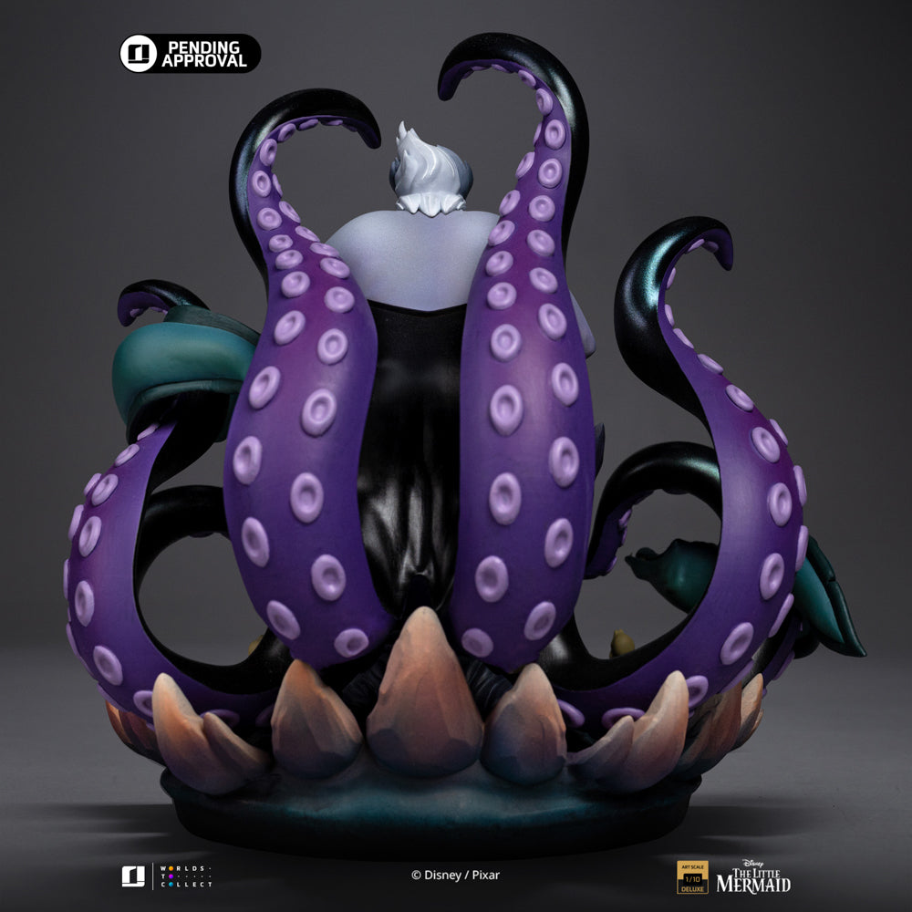 Estátua Ursula Deluxe - Disney's Villains - Art Scale 1/10 - Iron Studios
