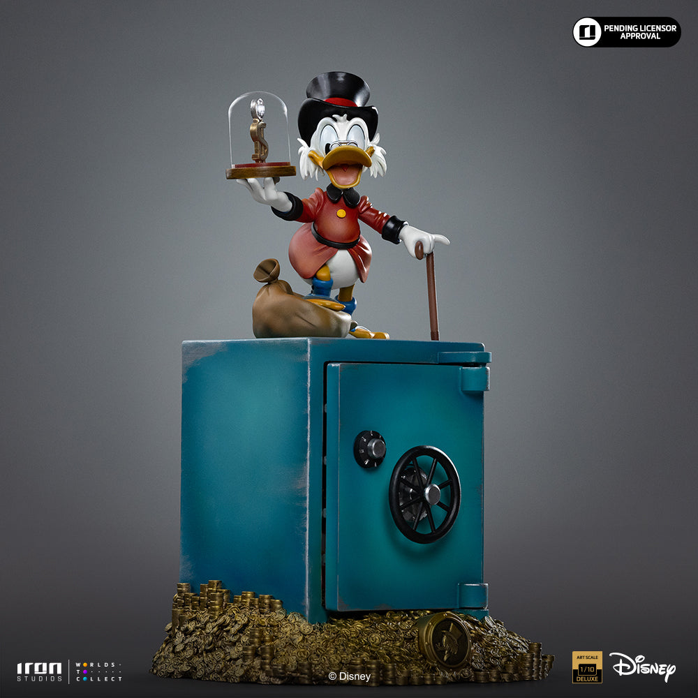 Voucher Pré-venda - Estátua Uncle Scrooge Mcduck and Nephews - Duck Tales - Art Scale 1/10 - Iron Studios