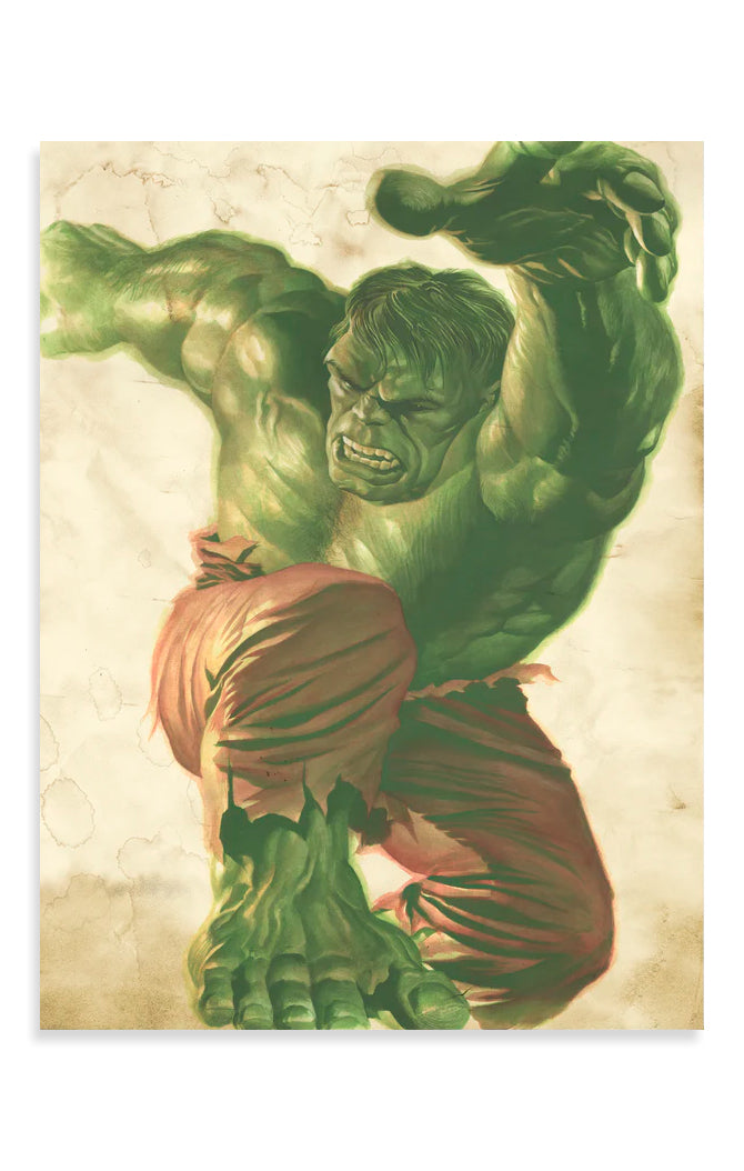 Litografia Hulk Smash! (Sem Moldura) - Iron Fine Art