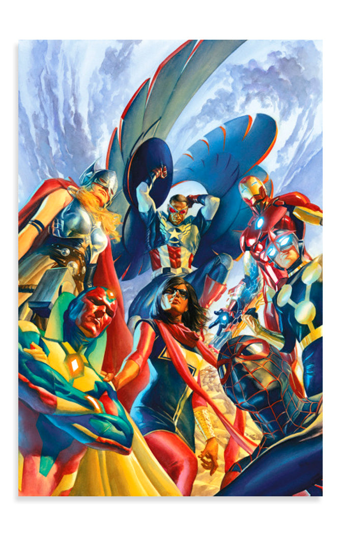 Mini Canvas All New All Different Avengers #1 (Sem Moldura) - Iron Fine Art