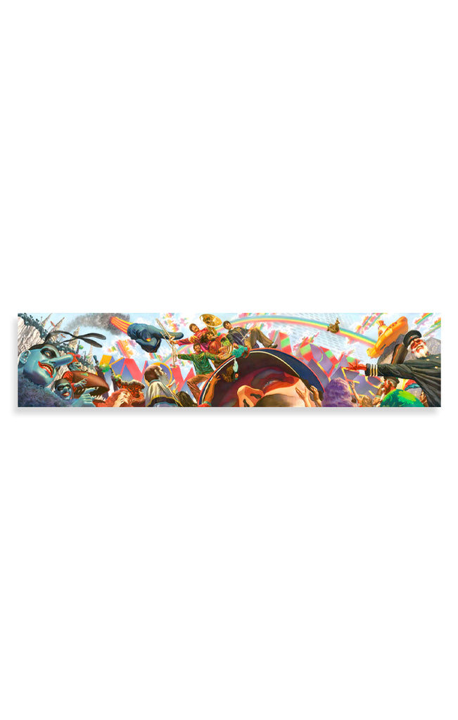 Canvas We All Live Yellow Submarine (Sem Moldura) - Assinado por Alex Ross - Iron Fine Art