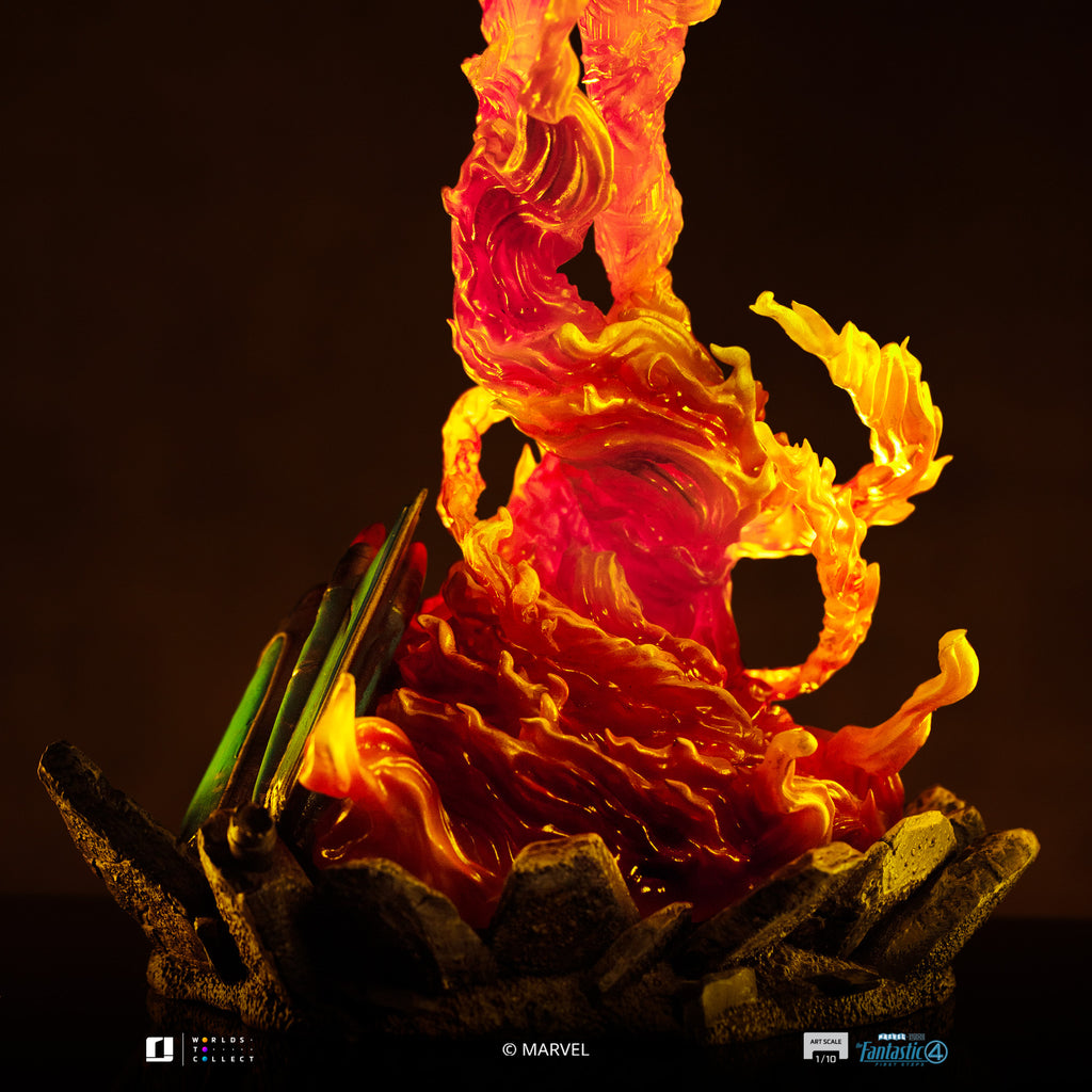 Estátua Human Torch - Fantastic Four - Art Scale 1/10 - Iron Studios