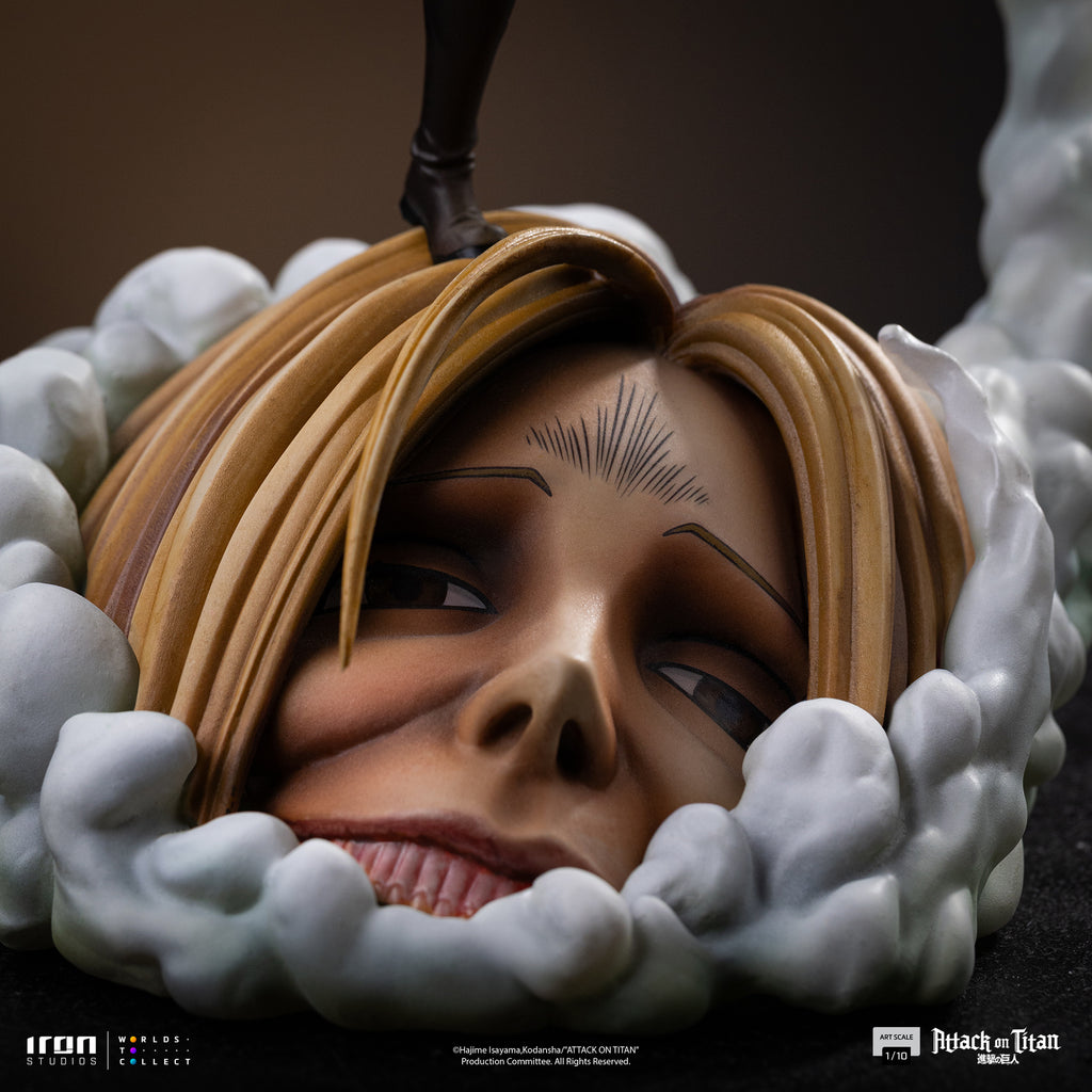 Estátua Eren Yeager - Attack on Titan - Art Scale 1/10 - Iron Studios