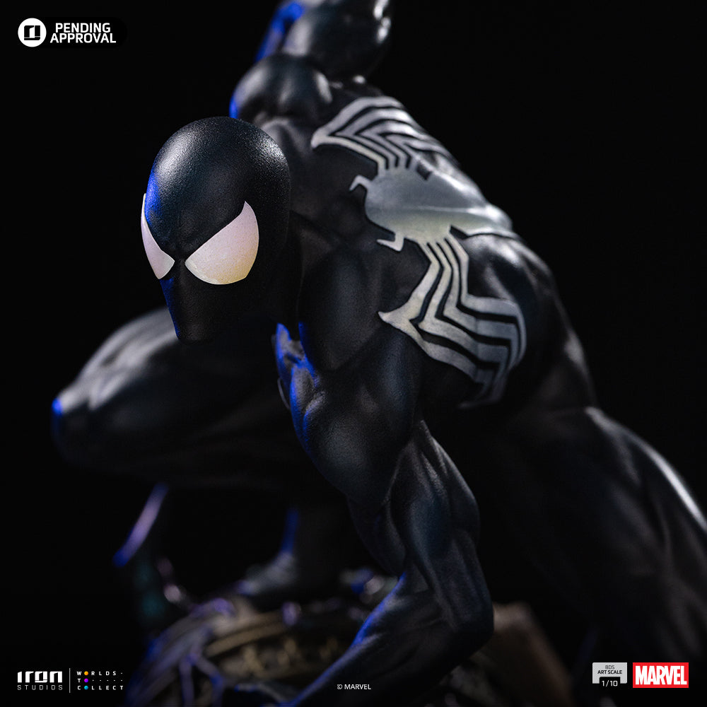 Voucher Pré-Venda - Estátua Spider-Man Black Costume - Marvel Comics Series 7 - Art Scale 1/10 - Iron Studios