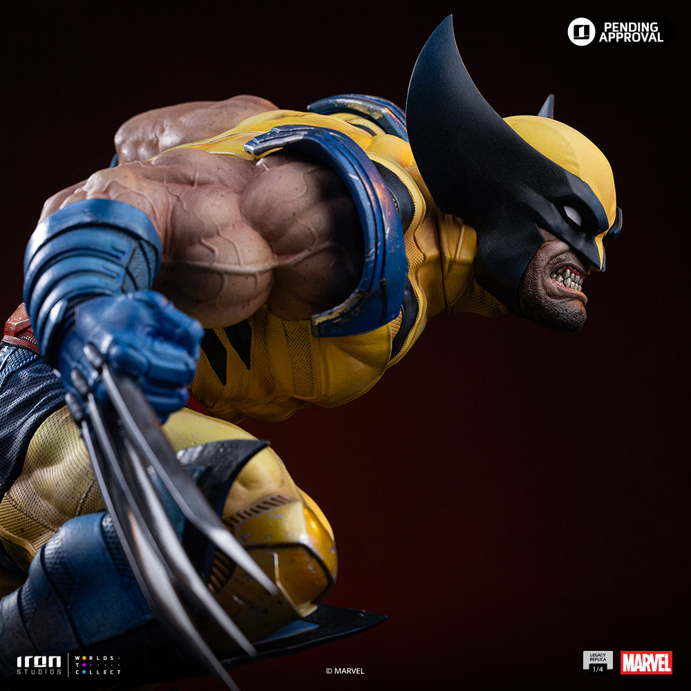Voucher Pré-venda - Estátua Wolverine – Marvel Comics - Legacy Replica 1/4 – Iron Studios