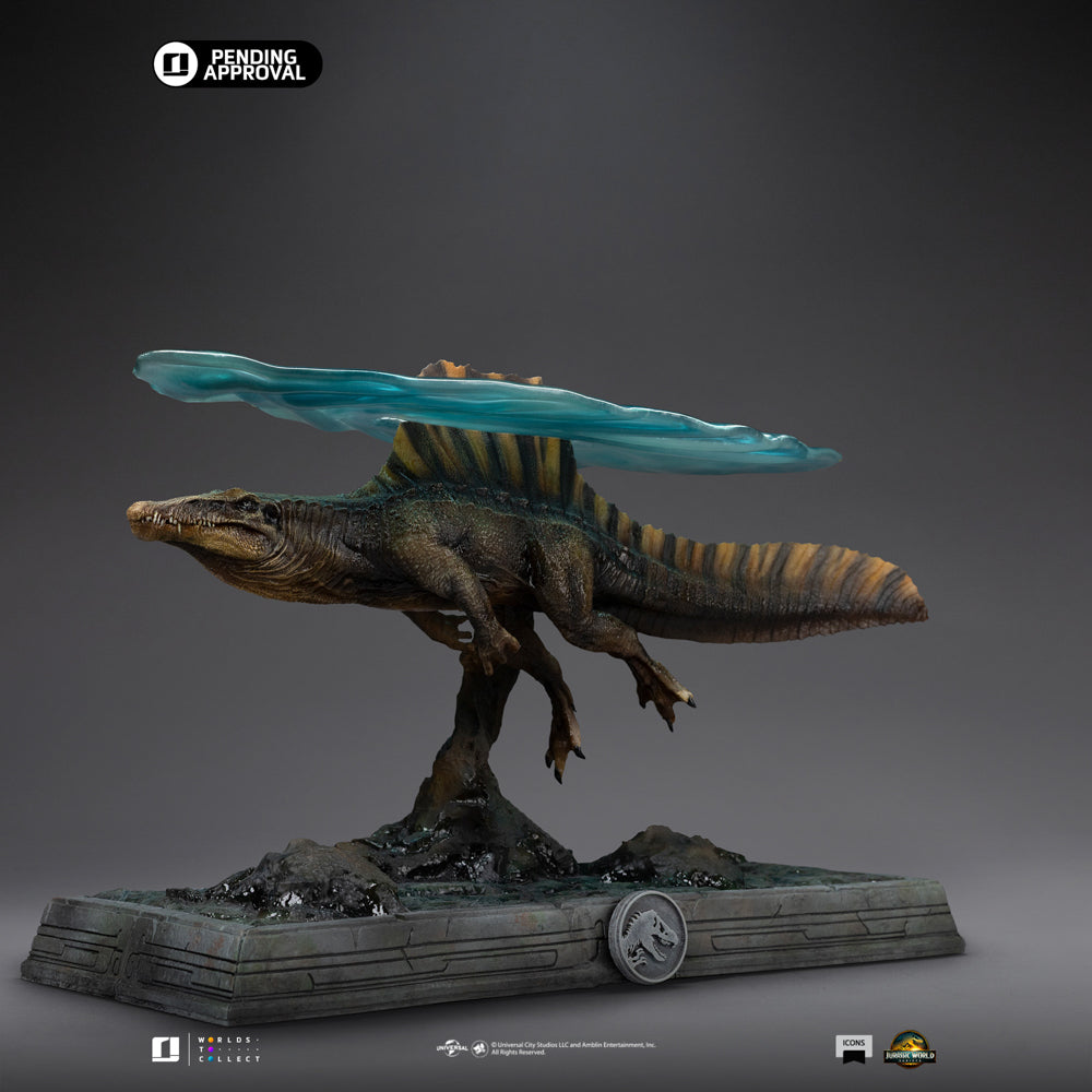 Voucher Pré Venda - Estátua  Spinosaurus - Jurassic World: Rebirth - Icons - Iron Studios