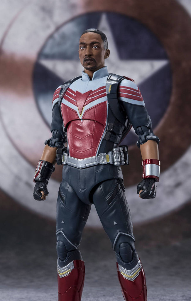 Figura Falcon - The Falcon and the Winter Soldier - S.H.Figuarts - Bandai