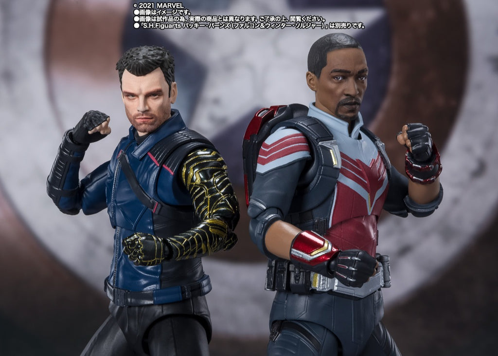 Figura Falcon - The Falcon and the Winter Soldier - S.H.Figuarts - Bandai