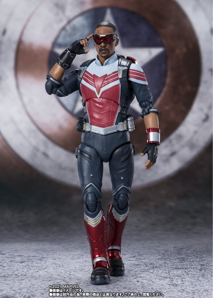 Figura Falcon - The Falcon and the Winter Soldier - S.H.Figuarts - Bandai
