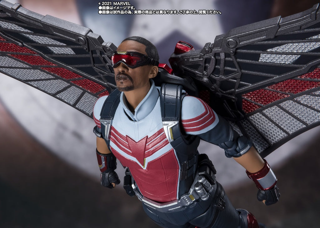 Figura Falcon - The Falcon and the Winter Soldier - S.H.Figuarts - Bandai