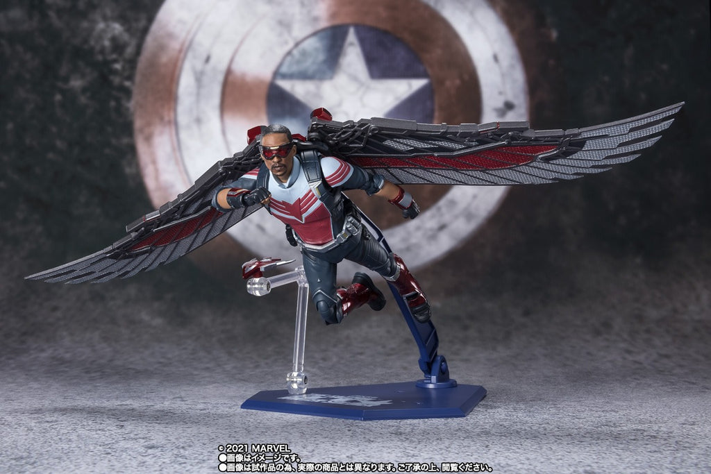 Figura Falcon - The Falcon and the Winter Soldier - S.H.Figuarts - Bandai
