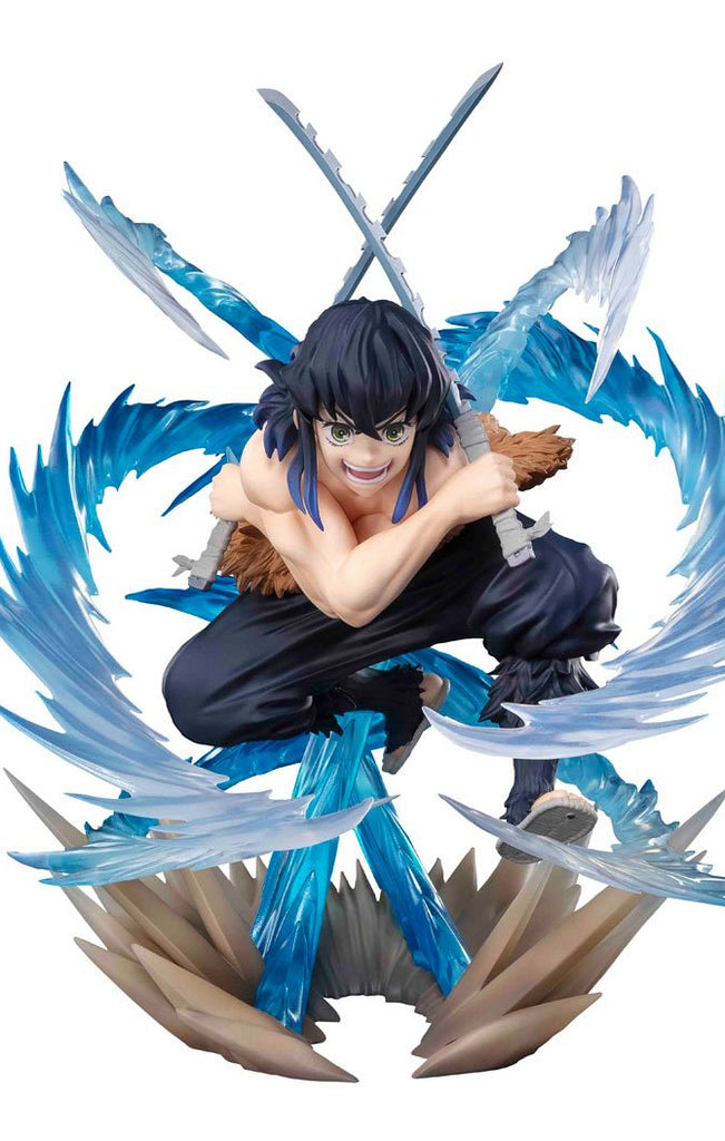 Estátua Inosuke Beast Breathing - Demon Slayer - FiguartsZERO - Bandai