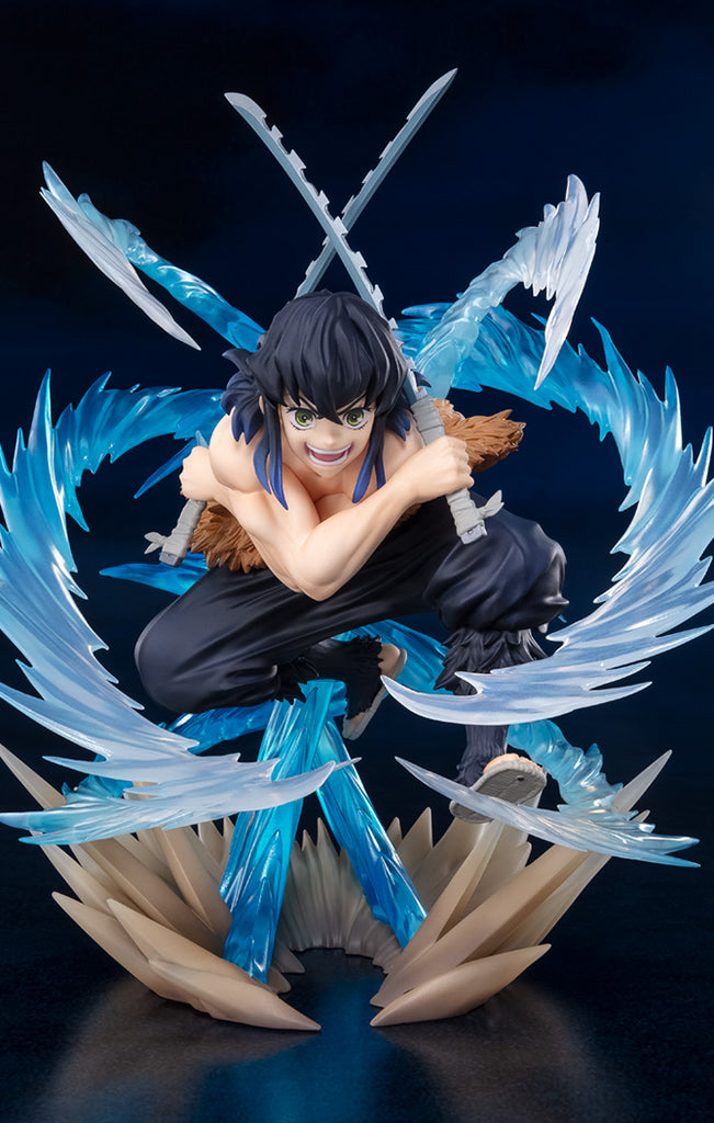 Estátua Inosuke Beast Breathing - Demon Slayer - FiguartsZERO - Bandai