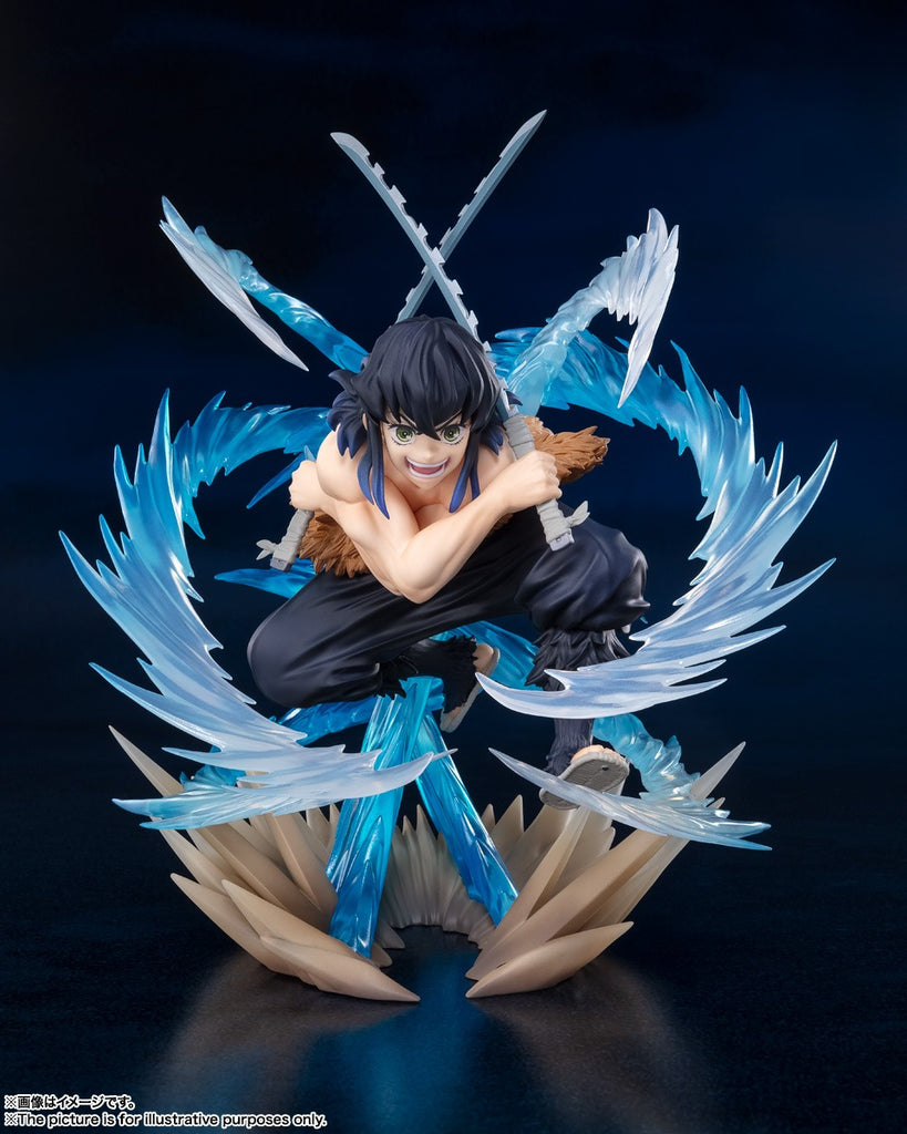 Estátua Inosuke Beast Breathing - Demon Slayer - FiguartsZERO - Bandai