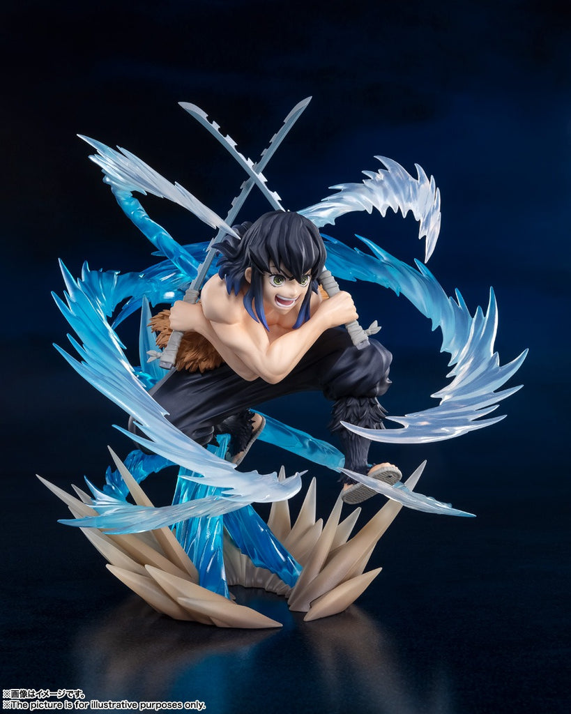 Estátua Inosuke Beast Breathing - Demon Slayer - FiguartsZERO - Bandai