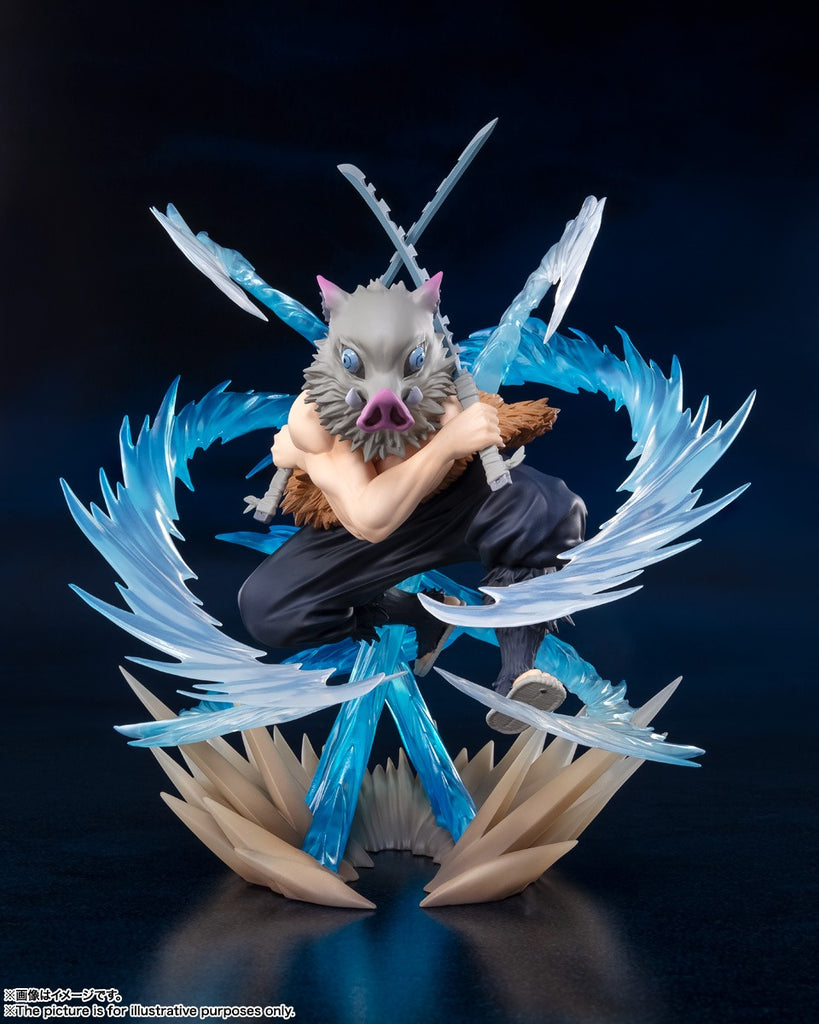 Estátua Inosuke Beast Breathing - Demon Slayer - FiguartsZERO - Bandai