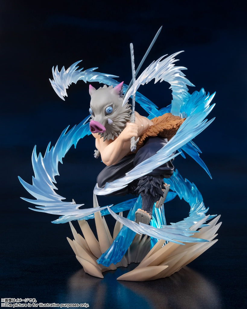 Estátua Inosuke Beast Breathing - Demon Slayer - FiguartsZERO - Bandai