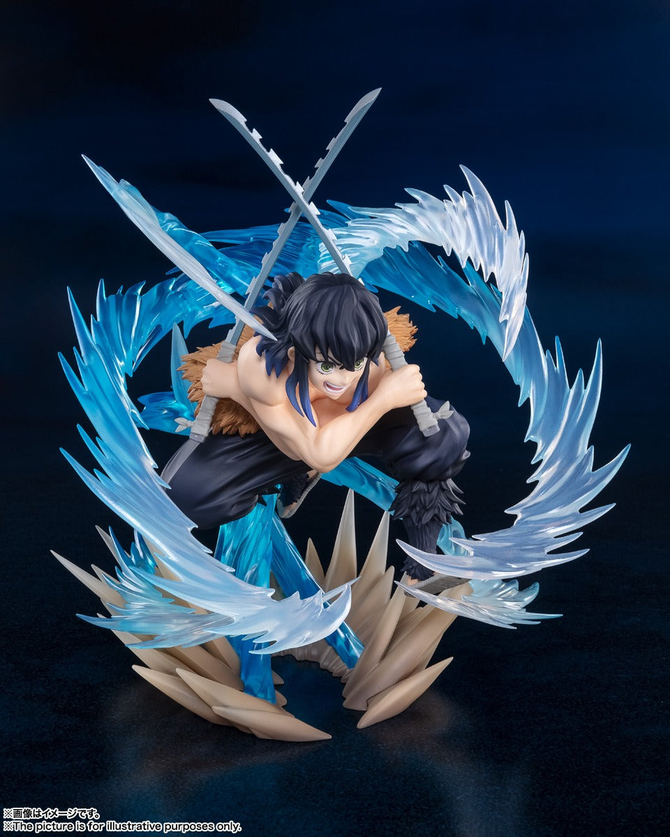 未開封HASHIBIRA INOSUKE BEAST BREATHING Estátua Inosuke Beast Breathing - Demon Slayer - FiguartsZERO