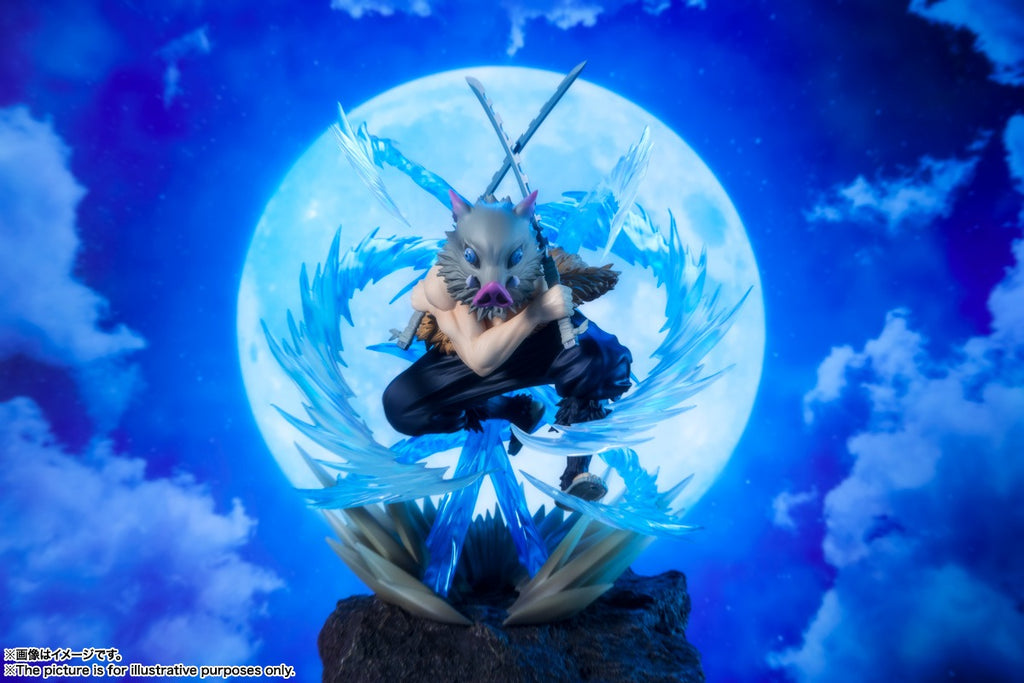 Estátua Inosuke Beast Breathing - Demon Slayer - FiguartsZERO - Bandai