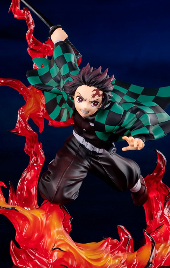 Estátua Tanjiro Kamado Full Concentration - Demon Slayer - FiguartsZERO - Bandai