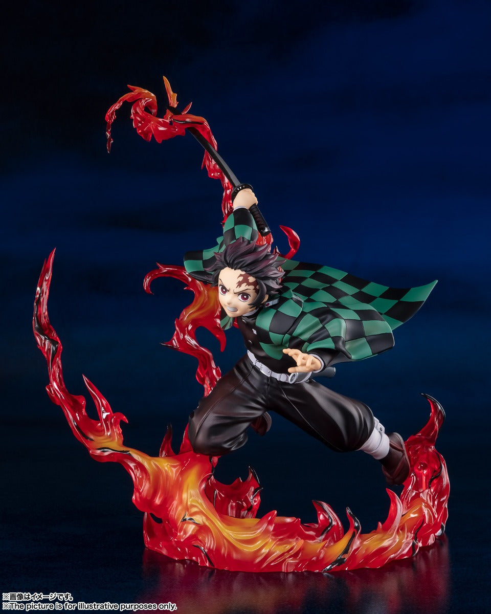 Estátua Tanjiro Kamado Full Concentration - Demon Slayer - FiguartsZERO - Bandai
