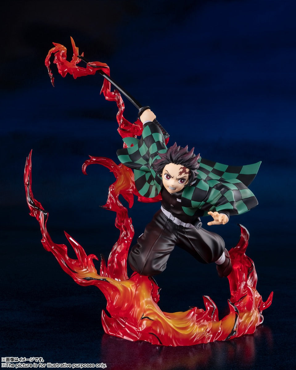 Estátua Tanjiro Kamado Full Concentration - Demon Slayer - FiguartsZERO - Bandai
