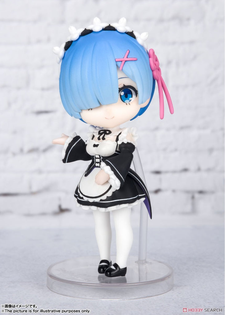 Figura Rem - Re Zero Starting Life in Another World - Figuarts Mini - Bandai