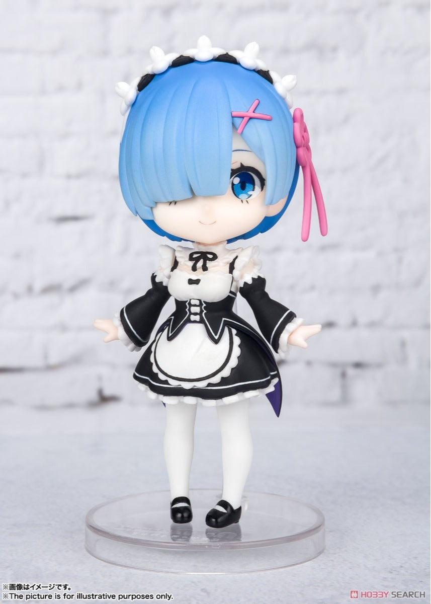 Figura Rem - Re Zero Starting Life in Another World - Figuarts Mini - Bandai