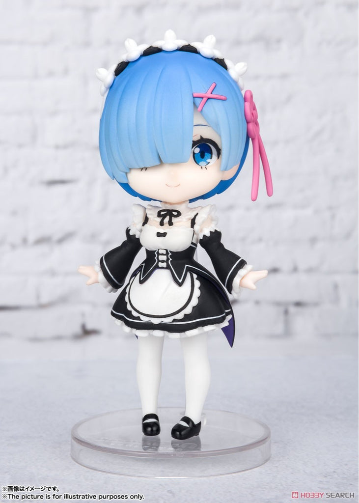 Figura Rem - Re Zero Starting Life in Another World - Figuarts Mini - Bandai