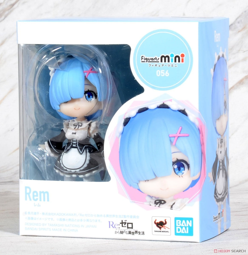Figura Rem - Re Zero Starting Life in Another World - Figuarts Mini - Bandai
