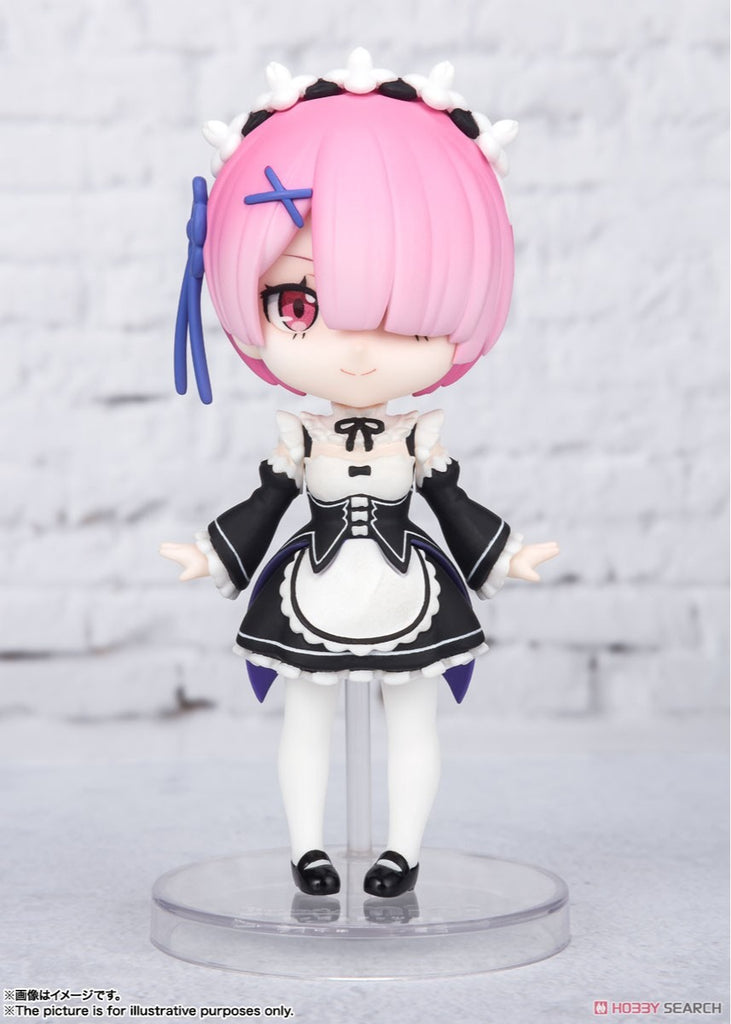 Figura Ram - Re Zero Starting Life in Another World - Figuarts Mini - Bandai