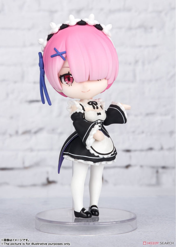 Figura Ram - Re Zero Starting Life in Another World - Figuarts Mini - Bandai